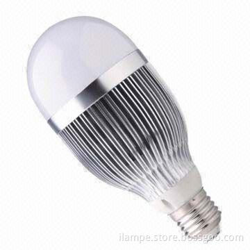 LED Globe Bulb E27, Warm White Color